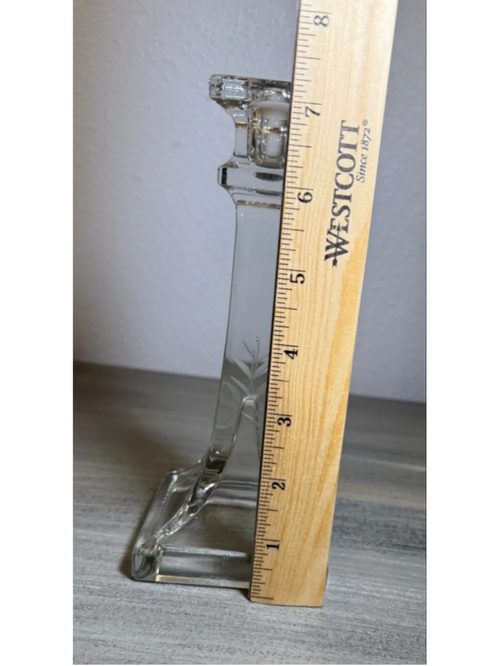 Unbranded vintage clear
